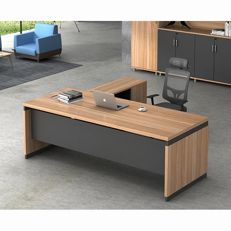 Low Price New Design L Shaped Modern Office Furniture Executive