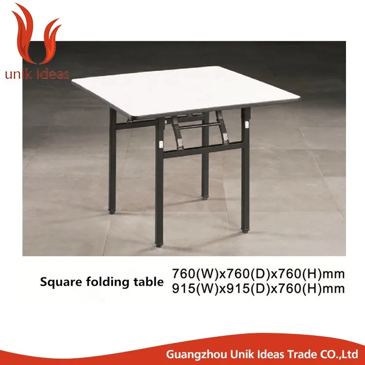 PVC plywood square folding table.jpg