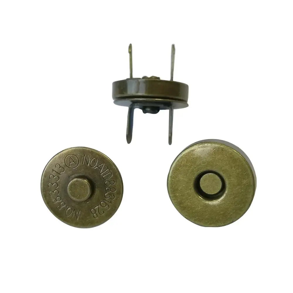 
Metal fitting strong magnet ultra thin snap magnetic button 