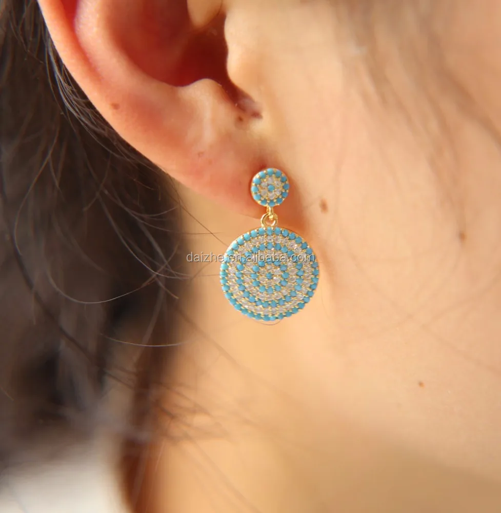 

2021 factory wholesale high quality fashion cz girl ear climb crystal earring