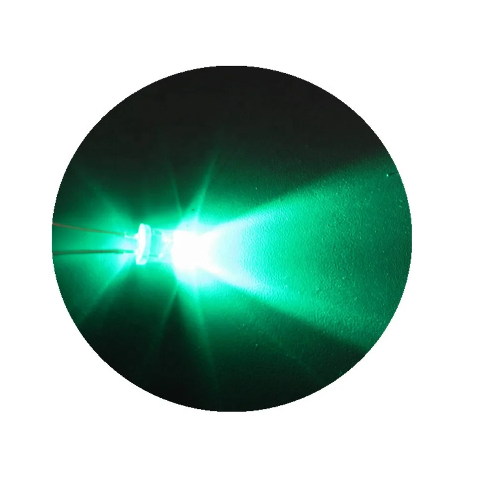 
5mm Green led diode with 45 degree beam angle for Green LED Cross Light 