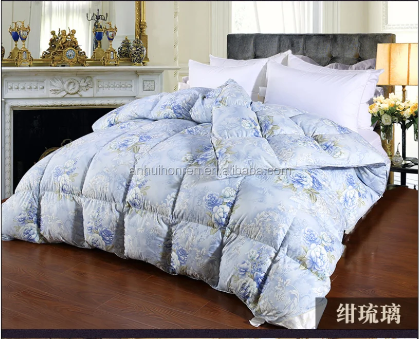 Rds Luxury Factory Prices Printed 90 Goose Down Comforter Duvet