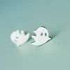 Manufacturers wholesale cute little ghost ear studs hand-drawn wire imp cartoon small monsters ear studs foreign trade sources