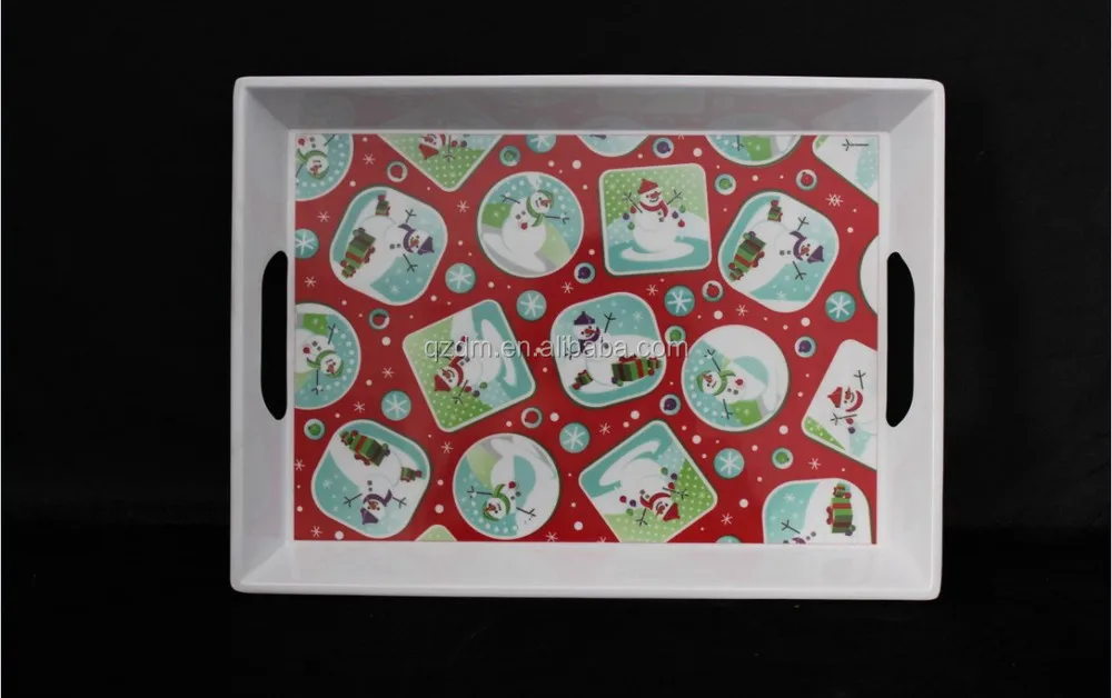 Christmas Melamine tray