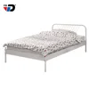 Cheap heavy bedroom furniture single bed duty dormitory metal single bed