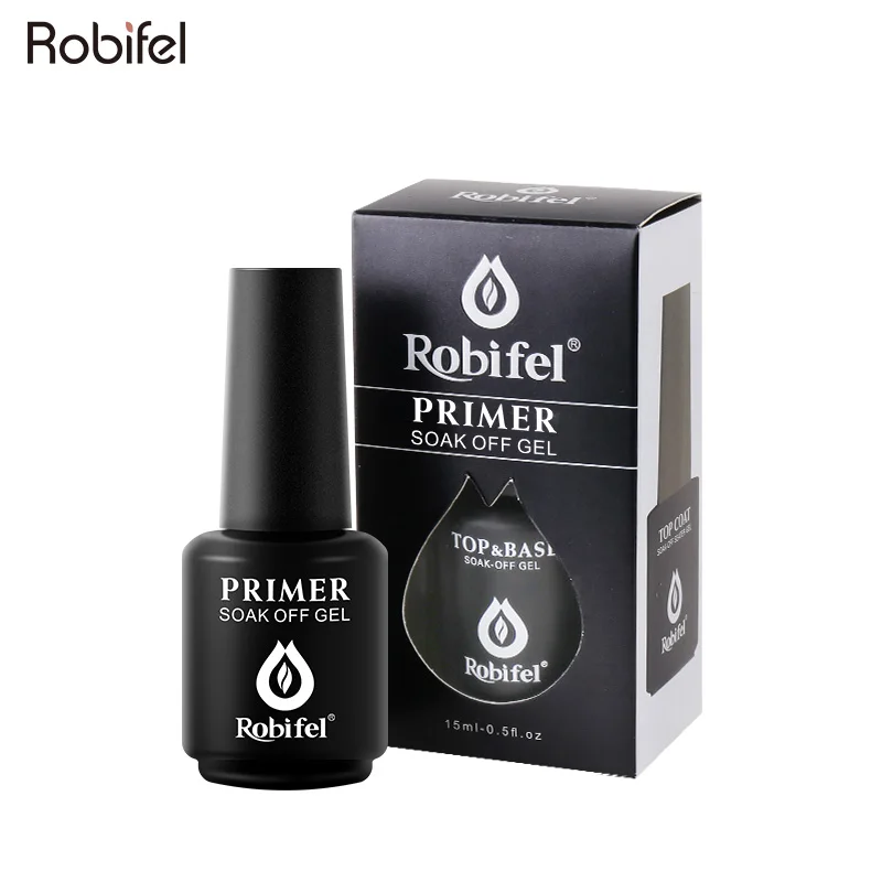 Robifel Nail Art Primer Bonder Gel Nails Polish Enhance Intense