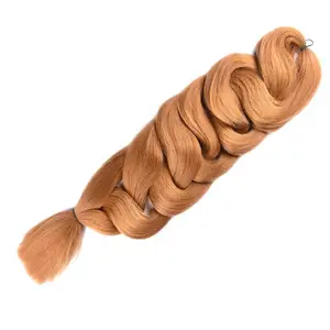 High fiber wholesale synthetic hair  for braid jumbo vlecht 165g 82 inch  expression braiding hair x-pression solid extension