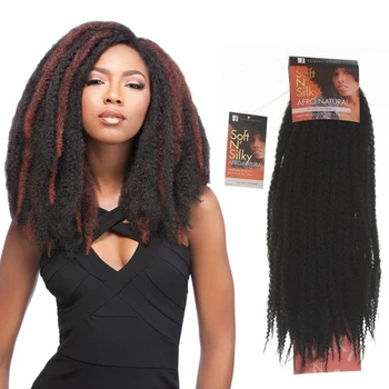 Best Quality 18inch 110g Soft N Silky Afro Natural Hair Kinky Twist