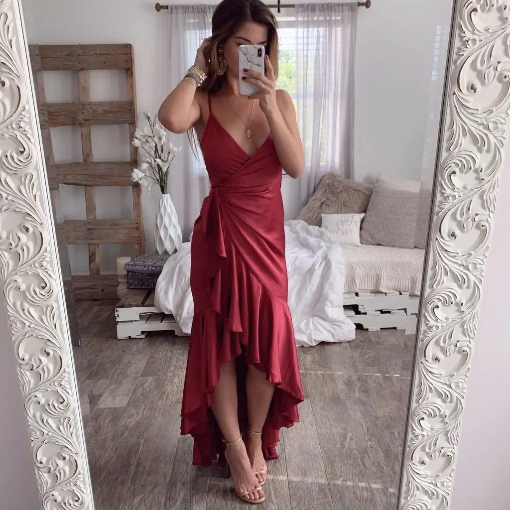 maxi sexy dress