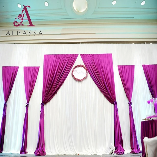 Church Stage Wedding Party Decoration Drape Backdrop Swag Buy