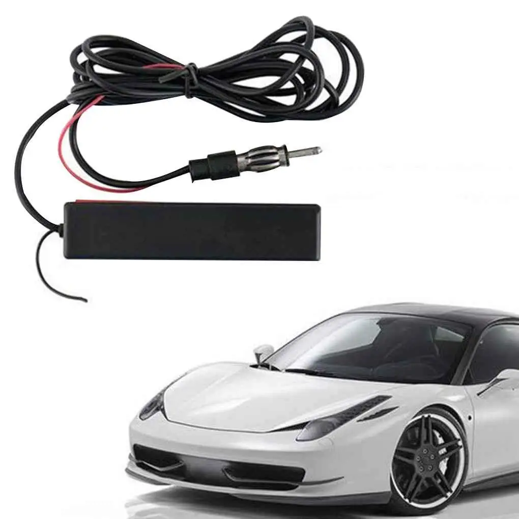 FM-26 Car Truck Boat Universal Hidden Windshield Mount AM FM Radio Antenna 12V