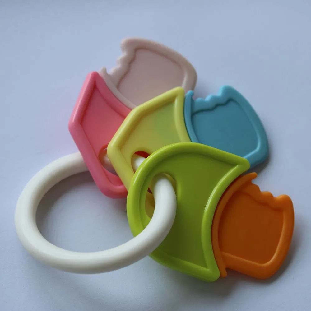 TE-36 silicone material grape design baby fruit teether