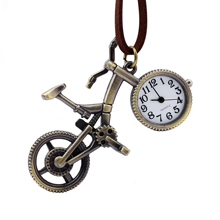 

Lover Quartz Pocket Watch Antique Mini Chain Watches Stainless Steel Bike Wholesale Pocket Watch (KKWT82033), As the picture