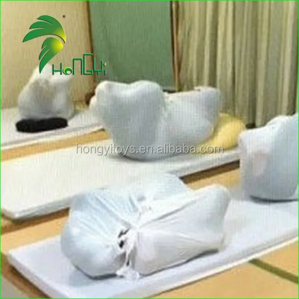 Double Layer Pvc Inflatable White Stag Sleeping Bags,Relieve Pressure