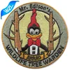 Protect wide life teams clothes embroidered adhesive sticker patches