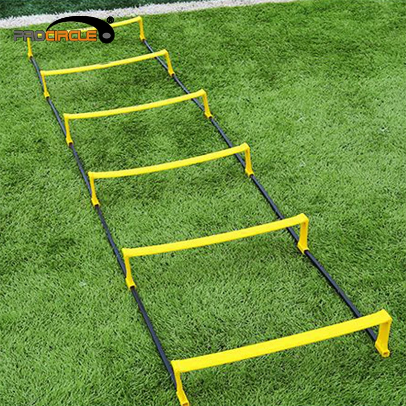 

Multifunction Speed Training Adjustable Agility Ladder, Yellow