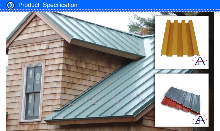 Building materials Corrugated Aluminum Zinc Competitive Prices Of Aluminum Roof Panels