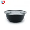 Customized disposable 12/16/24/30oz biodegradable plastic bowl with lid