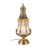 Arabic style antique brass moroccan hotel muslim Islamic mosque decoration lights table lamp