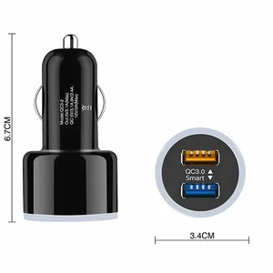 USB QC3.0 Car Charger Smartphones