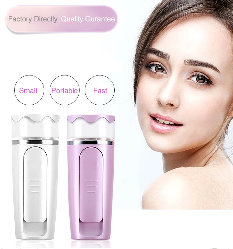 Facial Hydro Spa Nano Facial Time Handy Moist Water Face Mist Ion Spray