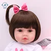 NPK High quality full silicone baby dolls kits Lifelike Toddler realistic reborn baby doll for Kids children Gifts