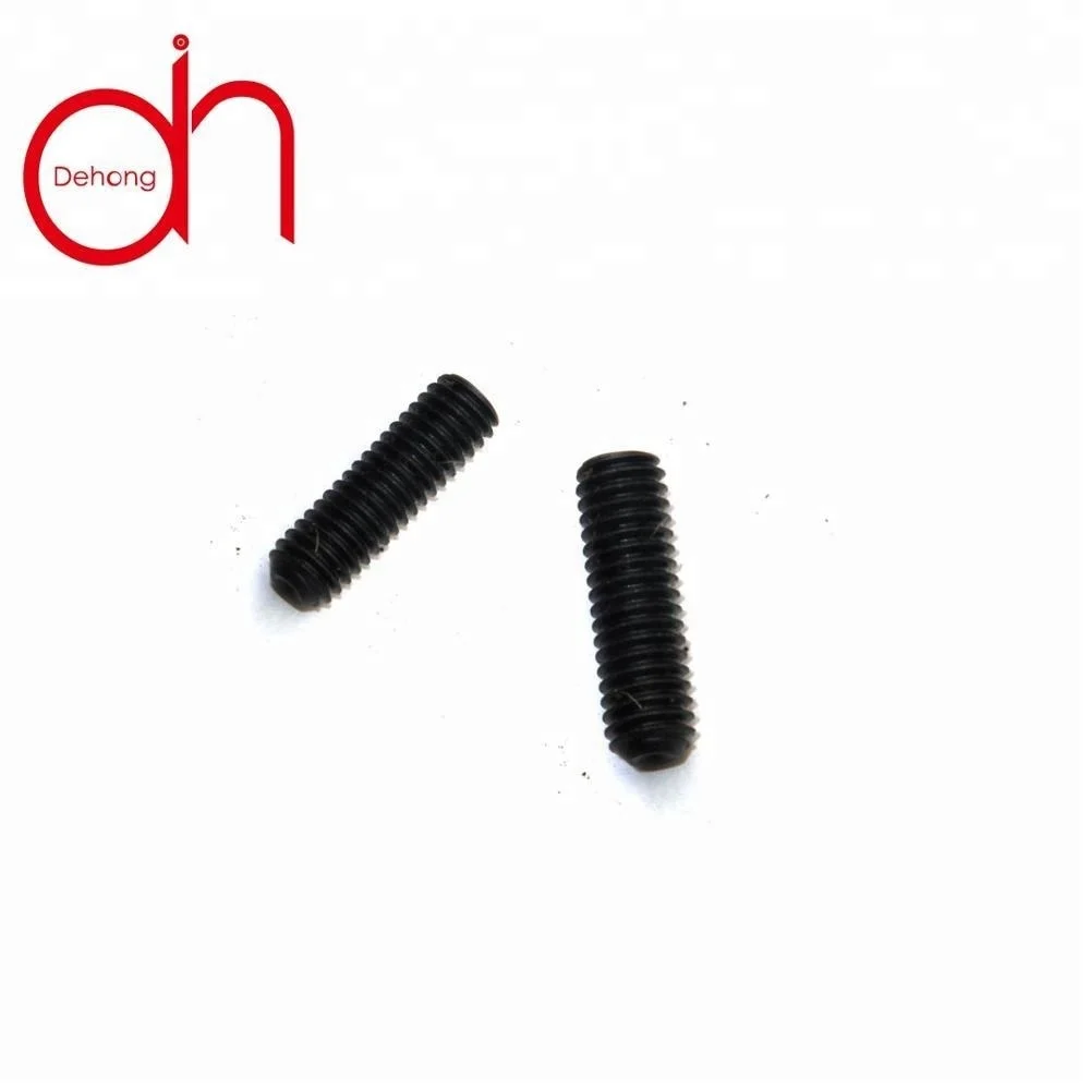 
Hot sale DIN 916 hex socket with cone point stainless steel set screws for heavy industry 