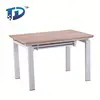 free sample Modern extendable dining table luxury wooden dining tableL-036