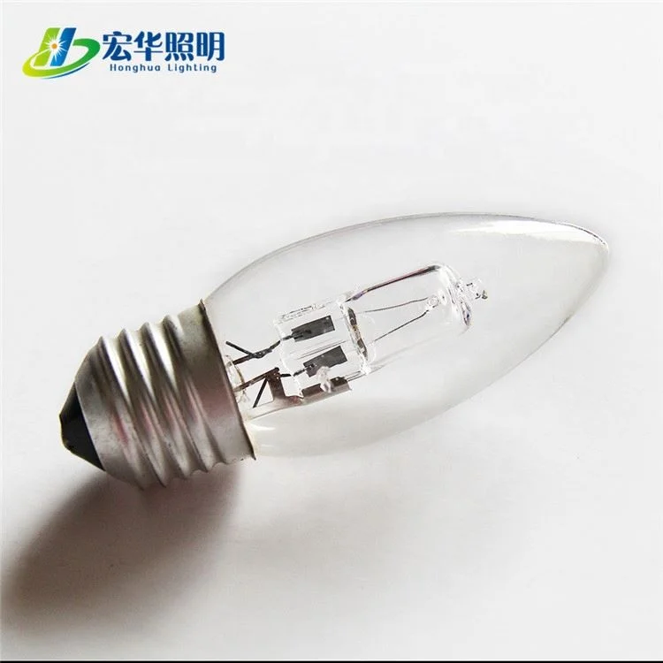 C35 42W China indoor lighting decorative candle halogen lamps bulb
