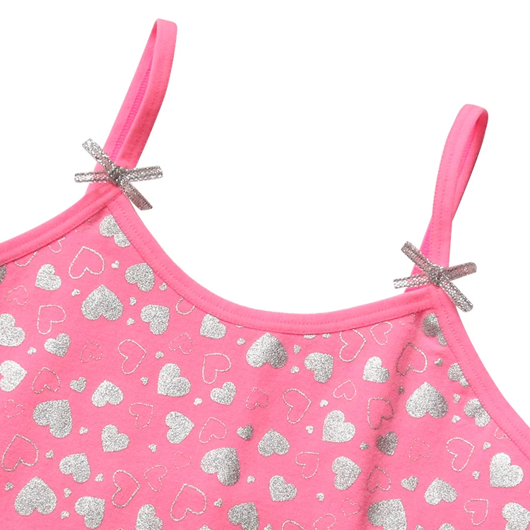 
Custom Print Tank Top Pink Clothes Girls Cute Kids Tank Top 