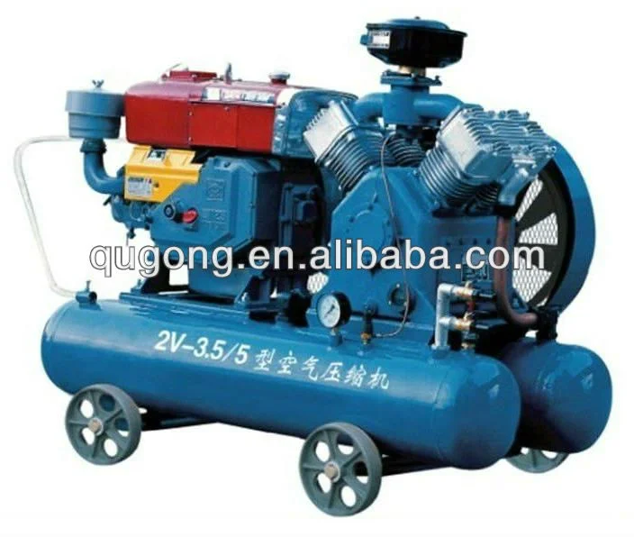 2V-3.5/5 Diesel Engine S1125 Piston air Compressor/piston