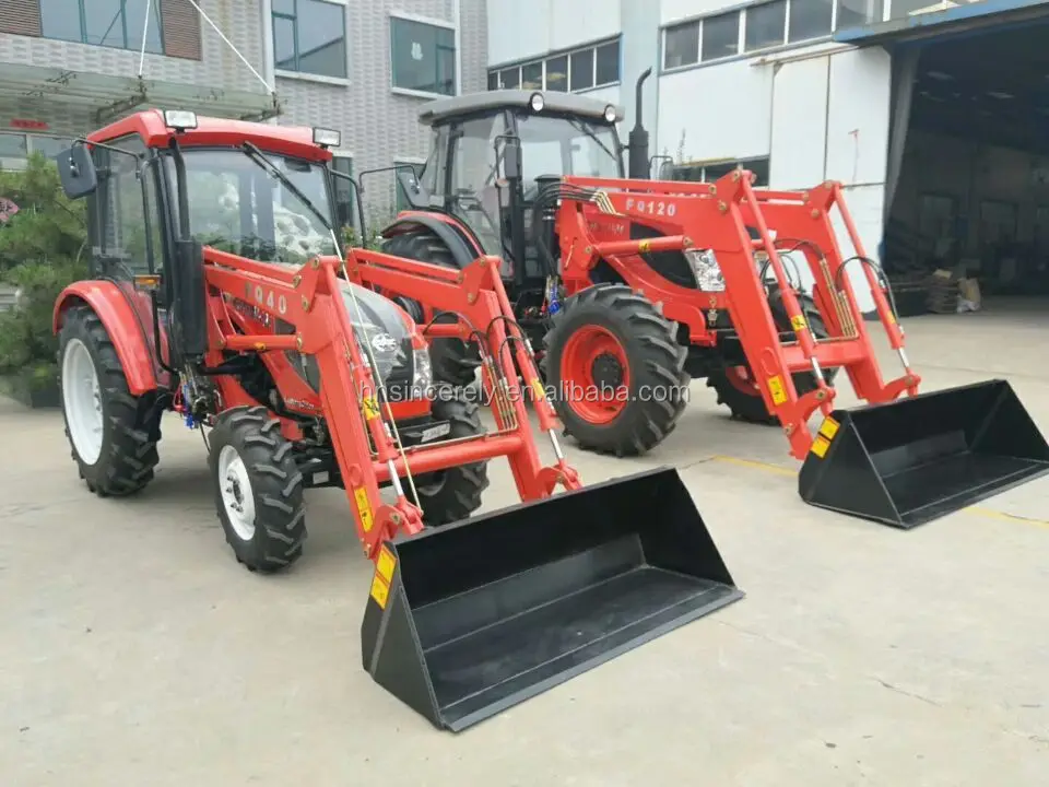 China Supply 55hp Farming Tractor With Frond End Loader Machine Buy