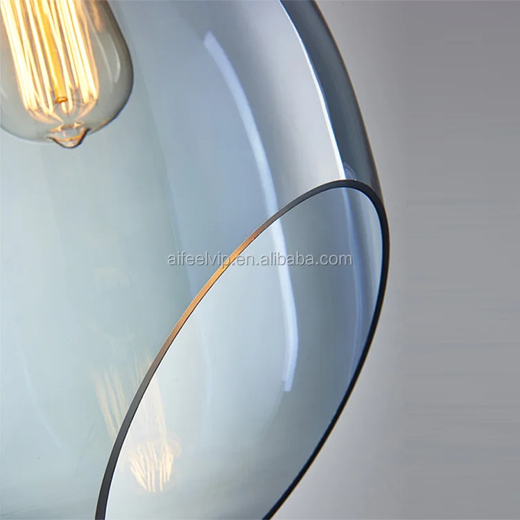 Contemporary latest design modern murano glass bubble colored hanging glass ball chandelier pendant light for hotel lobby