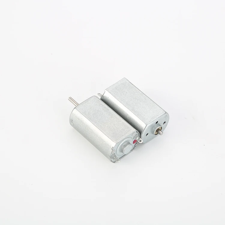 SFF-180S Sample supply 180 dc 12v high torque double shaft flat small mini electric brush dc micro motor