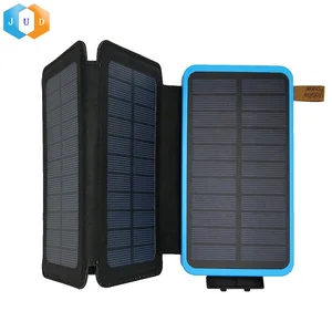 Portable 10000mAh Foldable Solar Power Bank JD T16