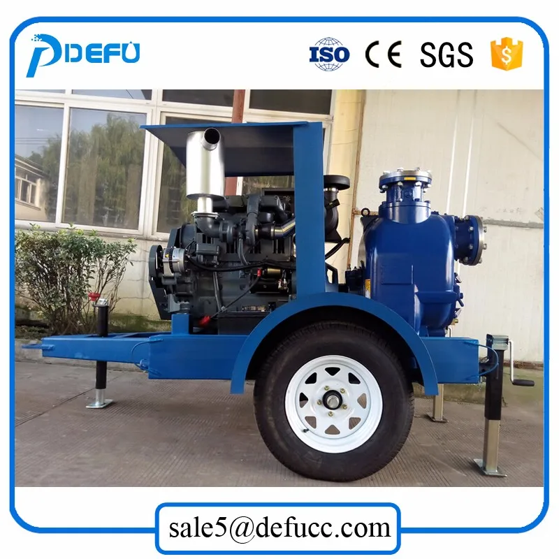 8 Inch 400 M3/h Diesel Engine Water Pump In Farm Irrigation Systems
