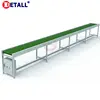 Detall Electric ESD aluminium conveyor belt with light for mobile phone repair