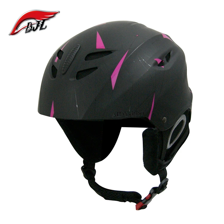 Custom Abs Shell Ski Helmet With Visor Buy Helmet With Ear Muff