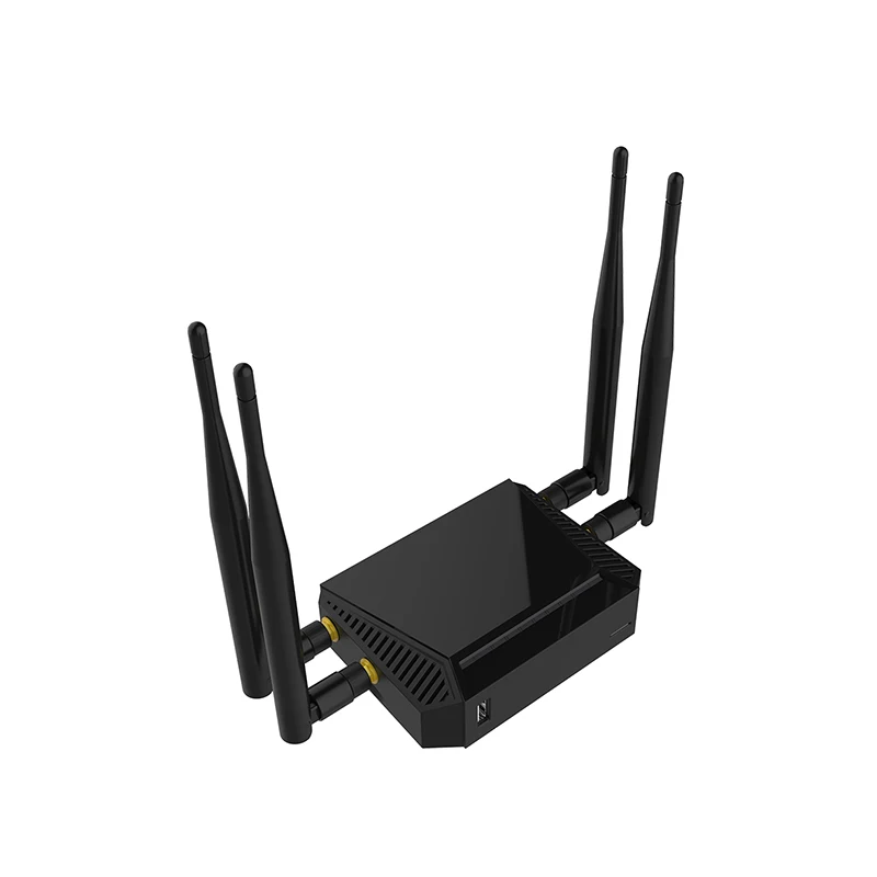 

Black WE3926 2.4Ghz working frequency small home application LTE 4G mini wifi router with SIM card slot