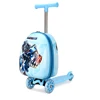 2019 fashion kids sport suitcase luggage school bags scooter with 3 wheels