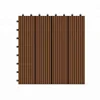 300x300x22 outdoor wooden plastic decking tiles system