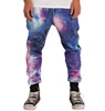 Custom fashion fancy sublimation printing jogger pants for men