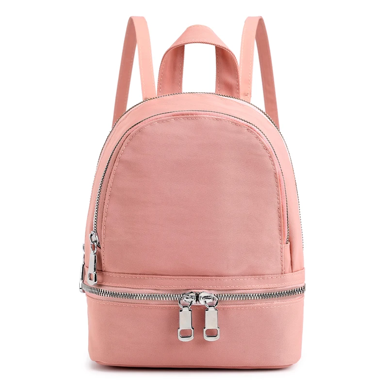 

Women Nylon Waterproof Casual Rucksack Lightweight School backpack Bag, Black,green,blue,yellow,red