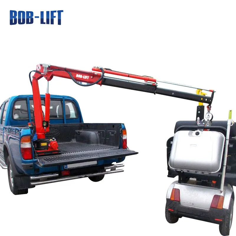 Small Lift Remote Control Electric Winch Pickup Truck Crane Small Lift Remote Control Electric Winch Pickup Truck Crane