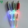 Promotion Gift LED Light Pen, Light Up Ball Pen For Night Writer With Extra Refills