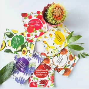 Mondsub 100% Original Natural Korean Essence Sheet Face Mask Moisturizing Cosmetic Facial Mask 2