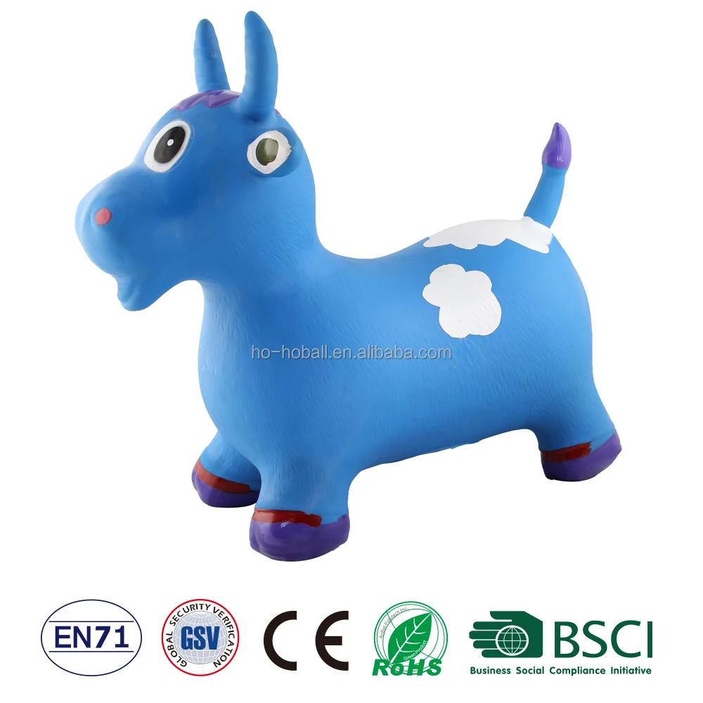 
Giant PVC animal hopper inflatable toy 