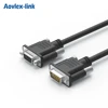 1ft custom make molded DB9 Cable D-sub 9 pin connector male and female rs232 cable industrial plug and socket