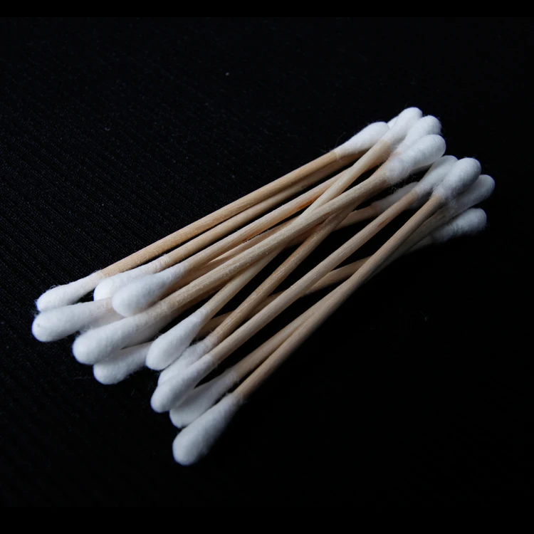 Custom Medical Sterilized Cleaning Cotton Swab In Cotton Bud - Buy ...