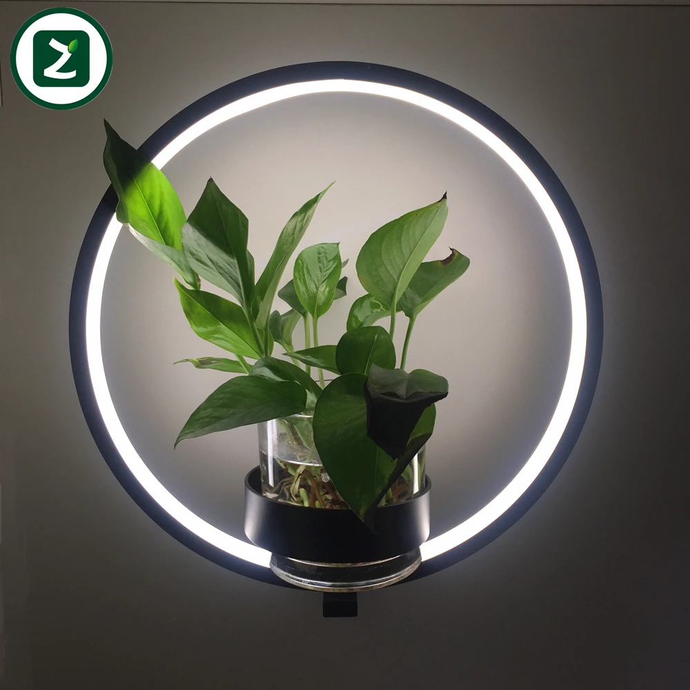 
Ring Shape Bulb Growth Newest Plant 5000k Grow Led Wall Light 